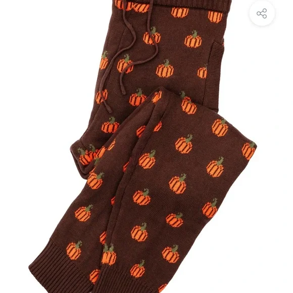 Brown Pumpkin joggers KJP NWT - Picture 2 of 3